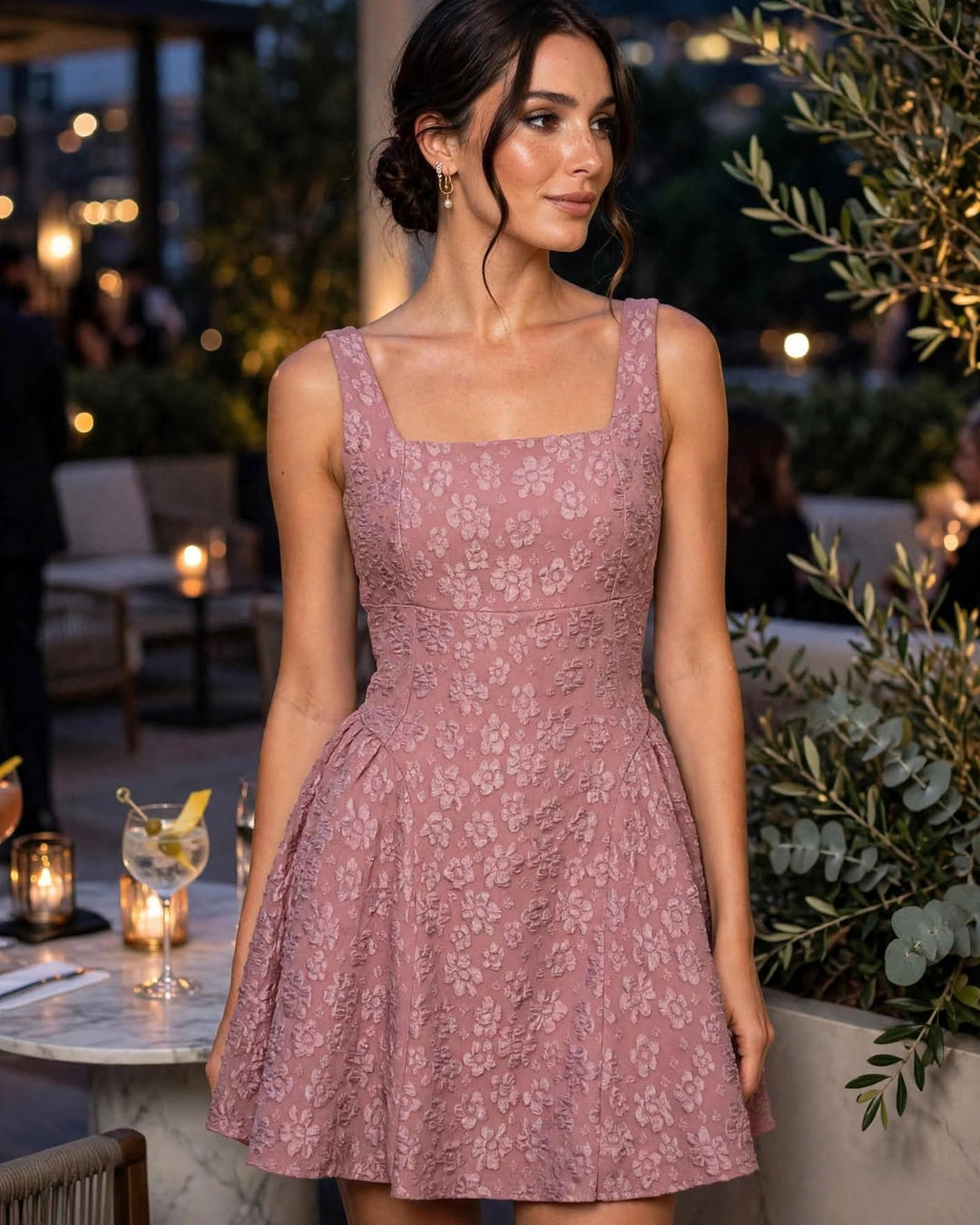 robe courte légère style moderne femme CHIC &amp; TOI La Réunion – vue 7