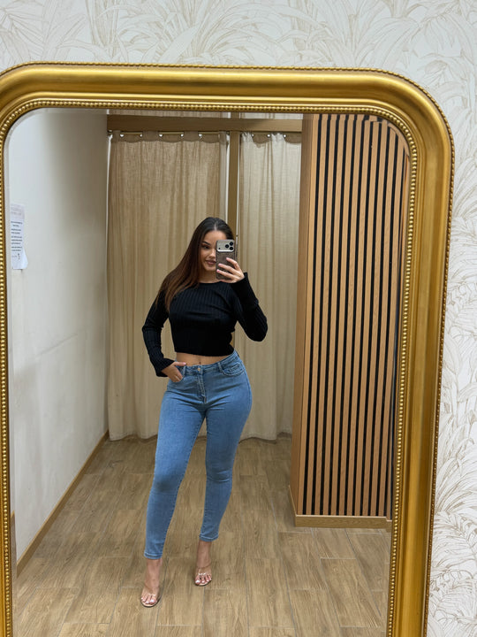 Jean 77929 coupe moderne femme – boutique mode Réunion