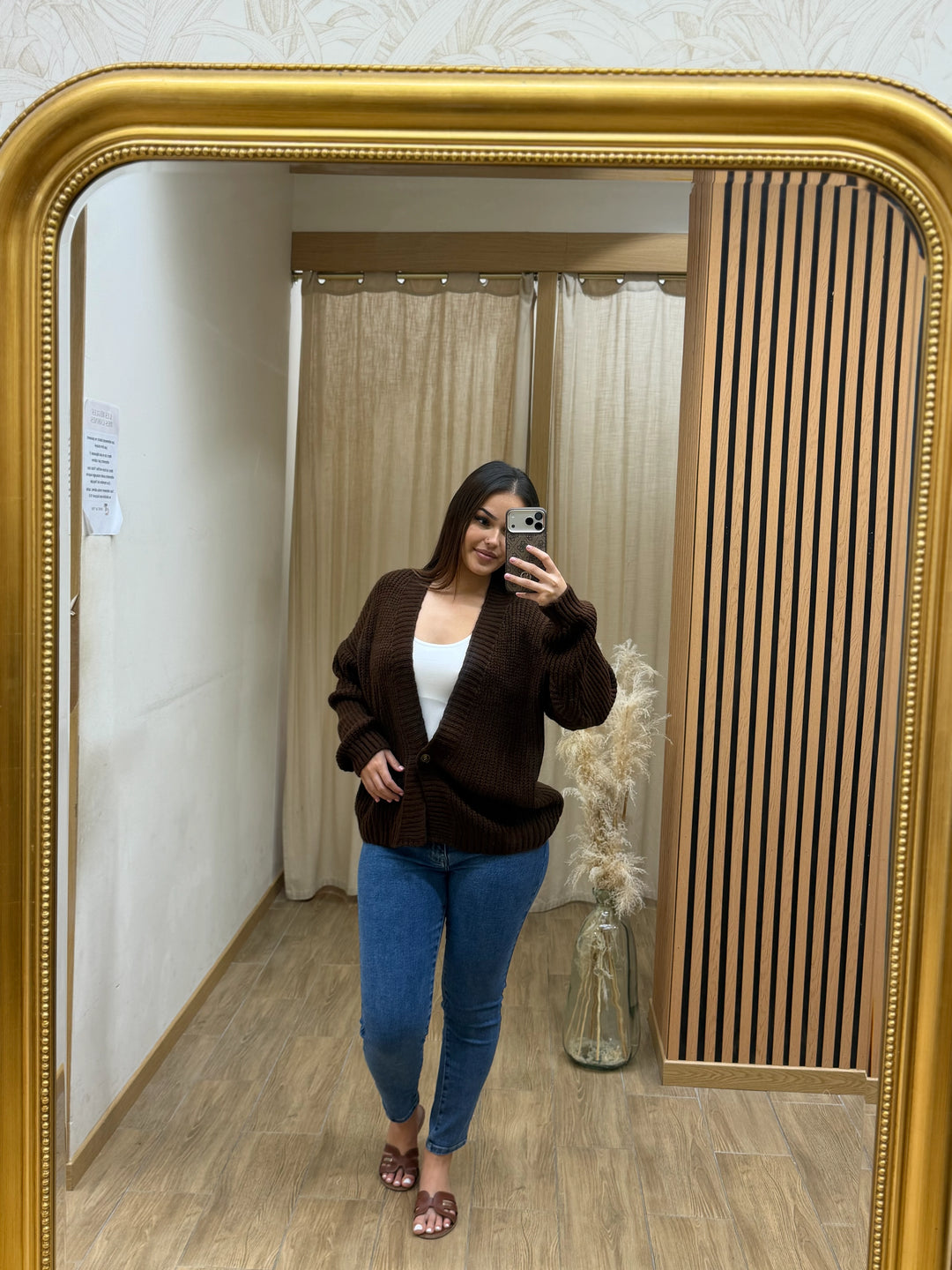 Gilet Luna coupe moderne femme – boutique mode Réunion