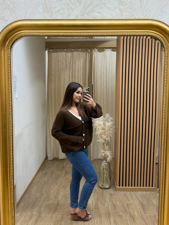 GILET LILA