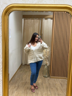 Gilet Lila coupe moderne femme – boutique mode Réunion