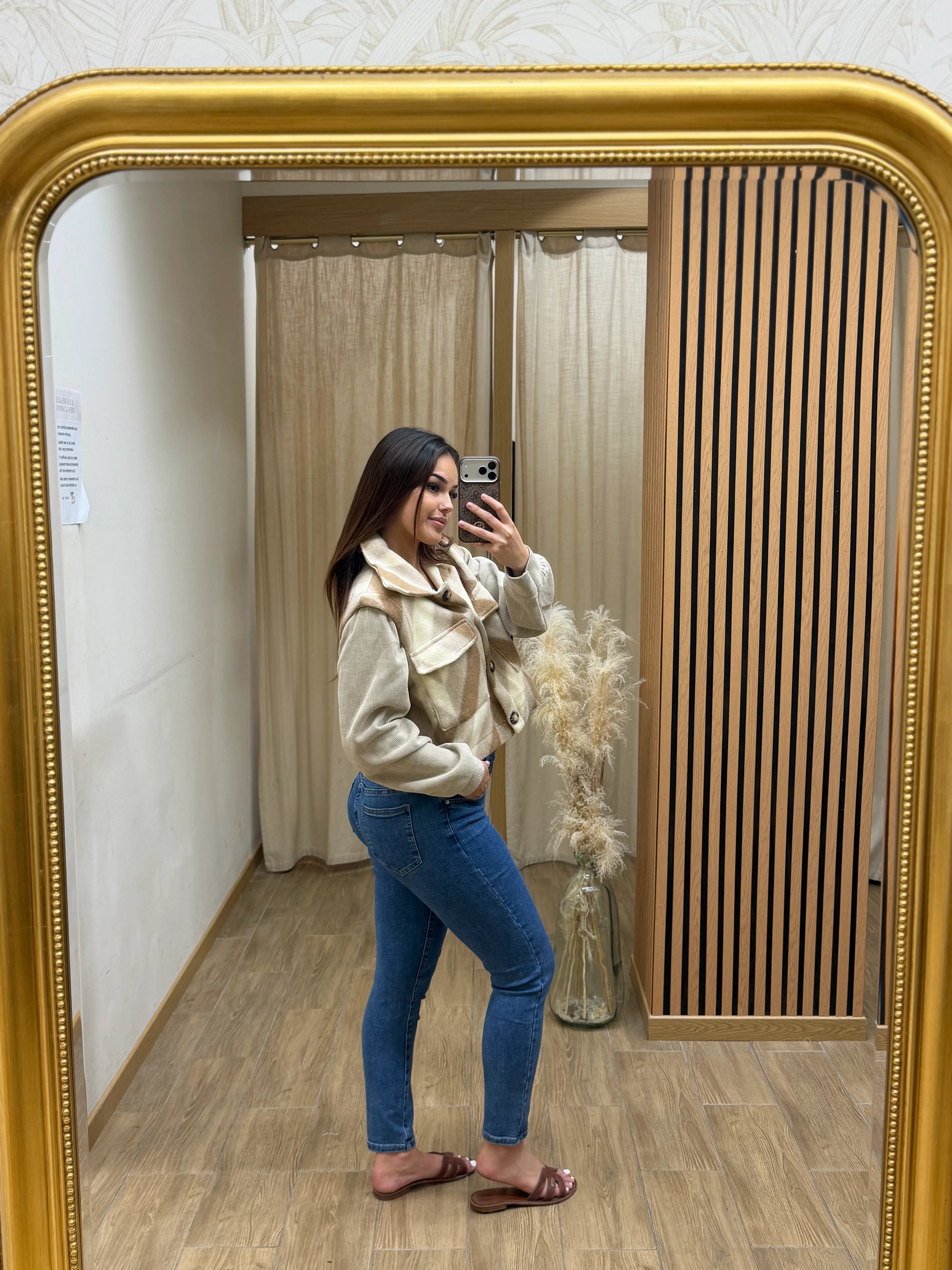Veste Aenora détail femme – Chic & Toi La Réunion