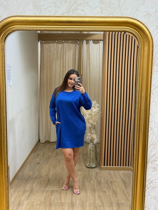 Robe pull Delina féminine élégante – Chic &amp; Toi La Réunion