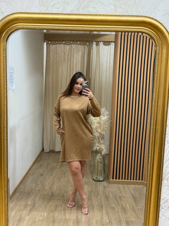 Robe pull Delina look complet femme – Chic & Toi Réunion