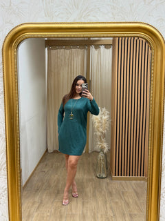 Robe pull Amel coupe moderne femme – boutique mode Réunion