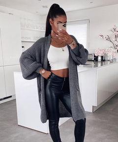 GILET LONG JADE