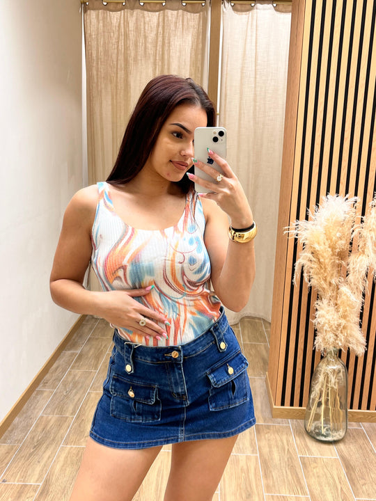 JUPE SHORT M66010