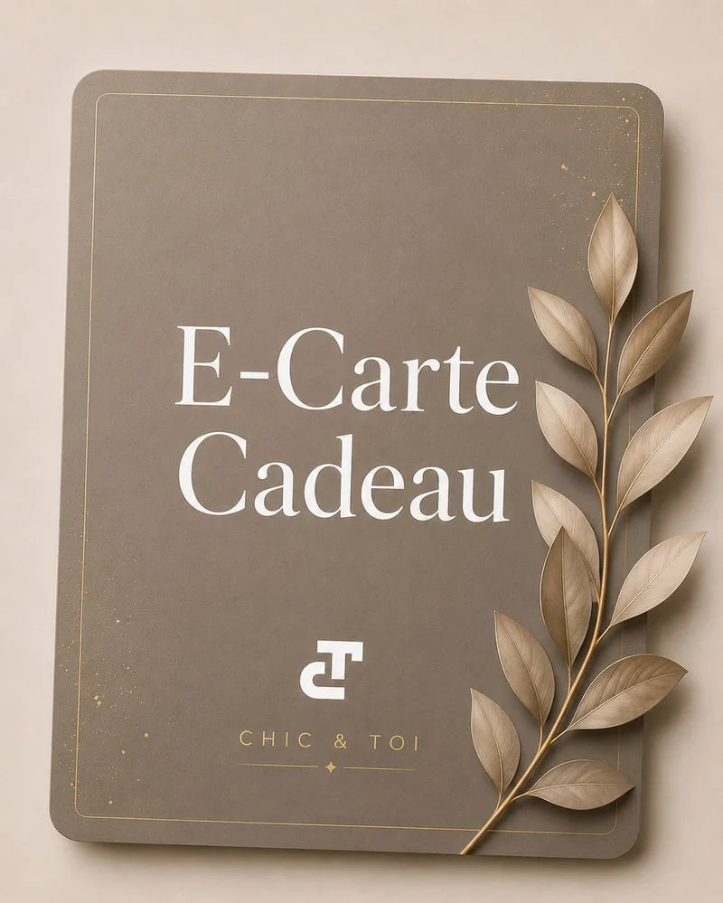 E-Carte Cadeau Chic & Toi – Mode femme La Réunion