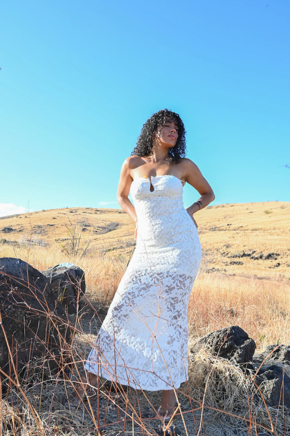 ROBE BUSTIER ELEANORE