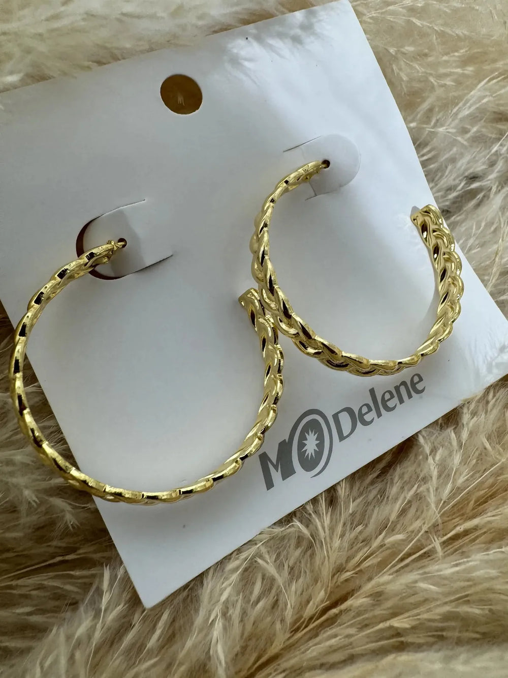 Boucles d'oreilles MM069 finitions soignées femme – boutique bijoux Réunion