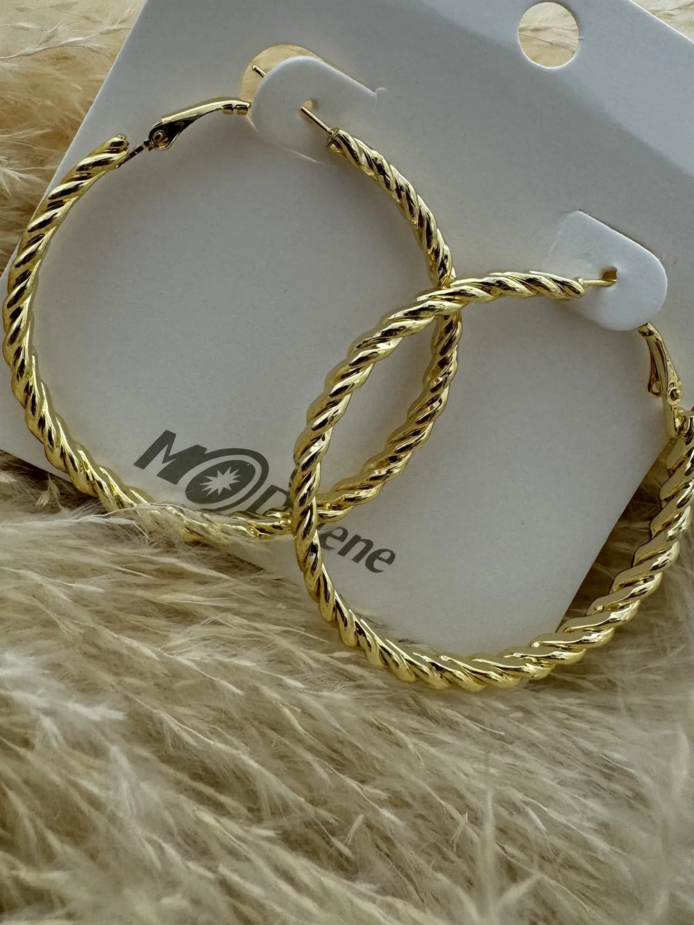 Boucles d'oreilles MM546 bijoux fantaisie femme – boutique mode Réunion
