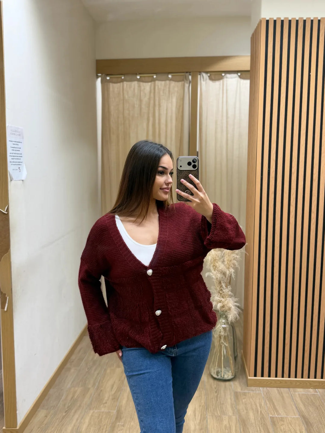 Gilet Lila détail femme – Chic &amp; Toi La Réunion