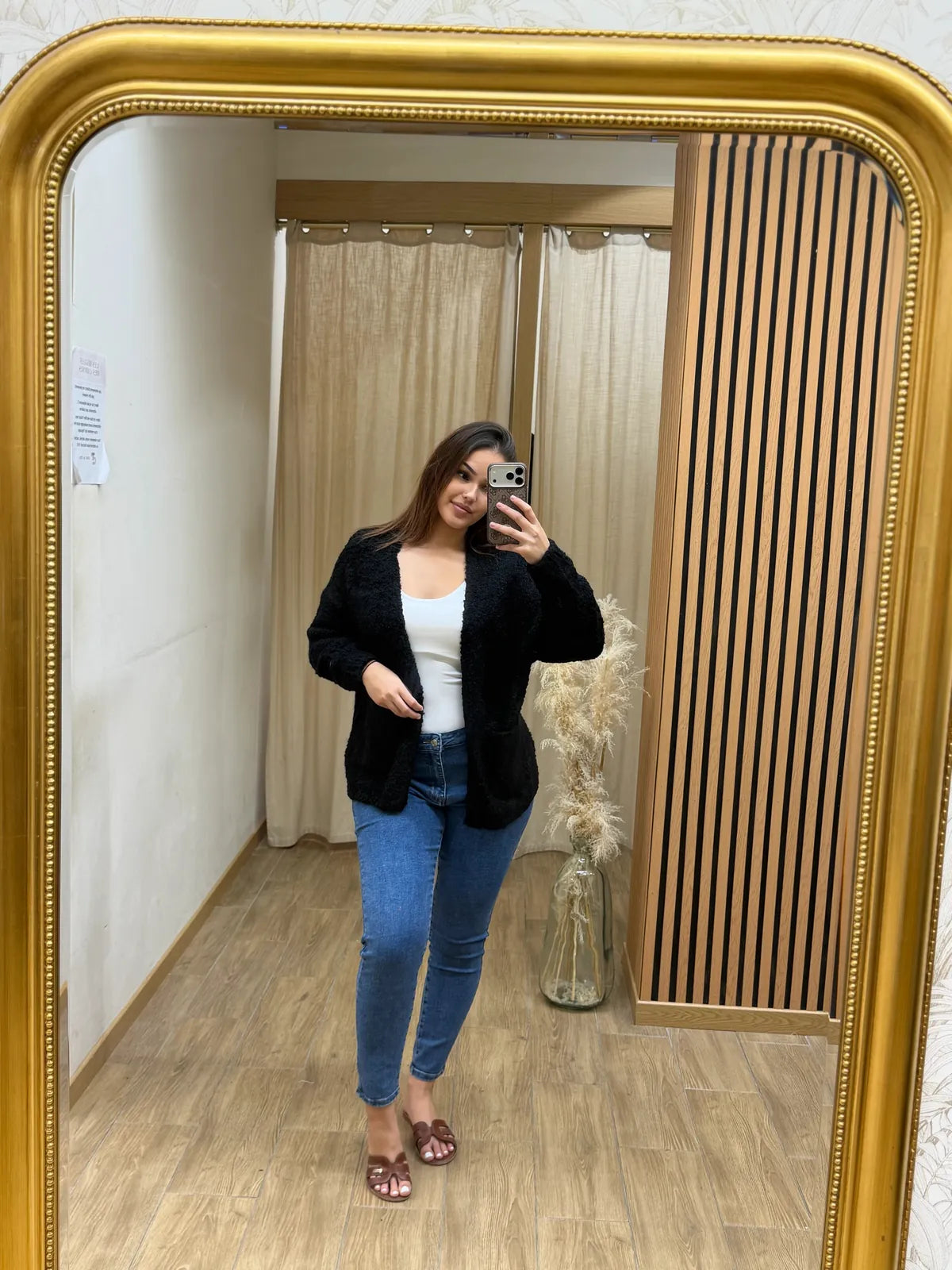 Gilet Nayora coupe moderne femme – boutique mode Réunion