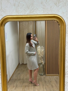 Robe pull Lena tendance femme – Chic & Toi Saint-Pierre