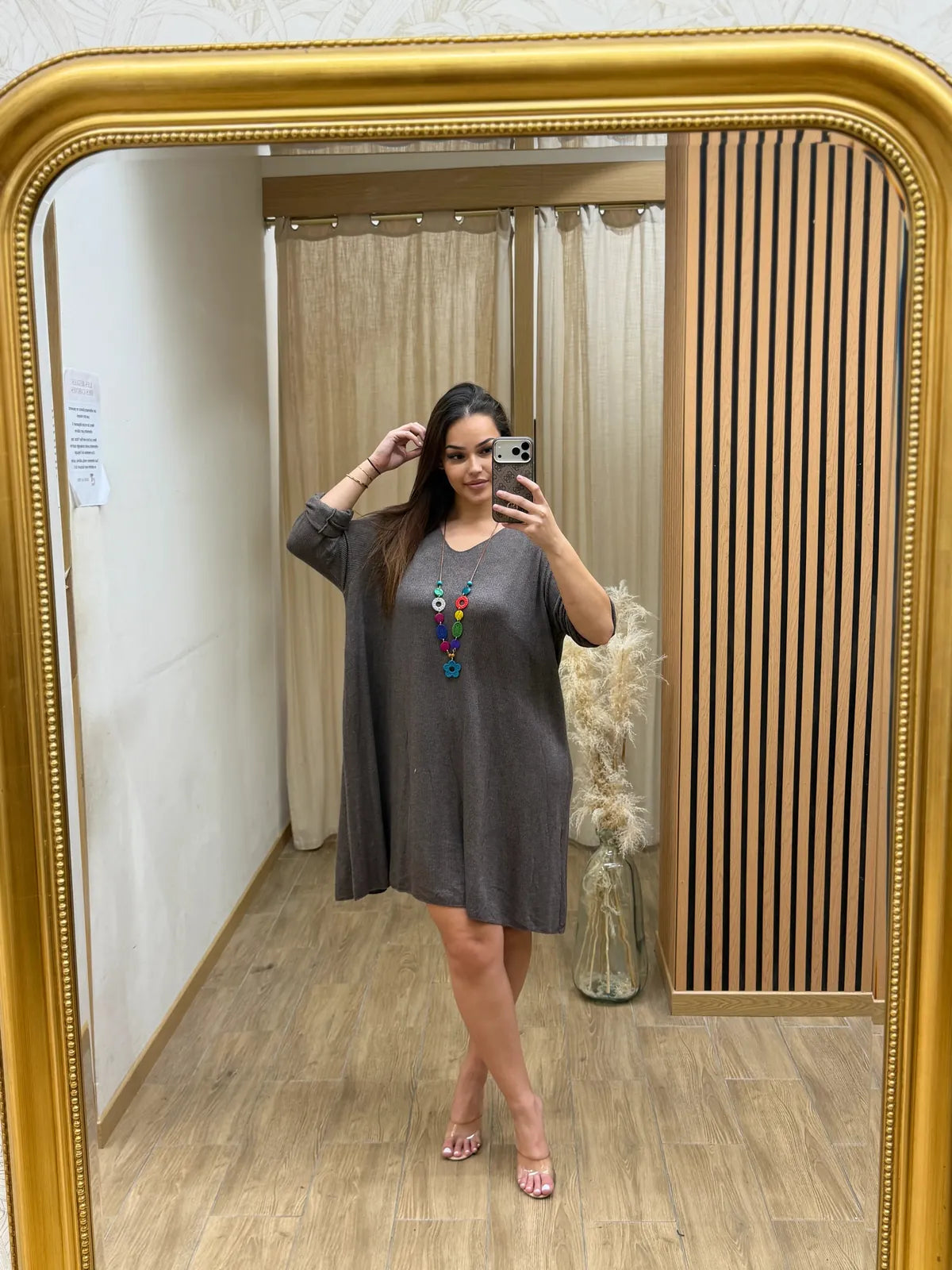 Robe pull Clodette tendance femme – Chic & Toi Saint-Pierre