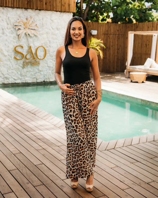 Pantalon Léonie élégant femme – Chic &amp; Toi La Réunion