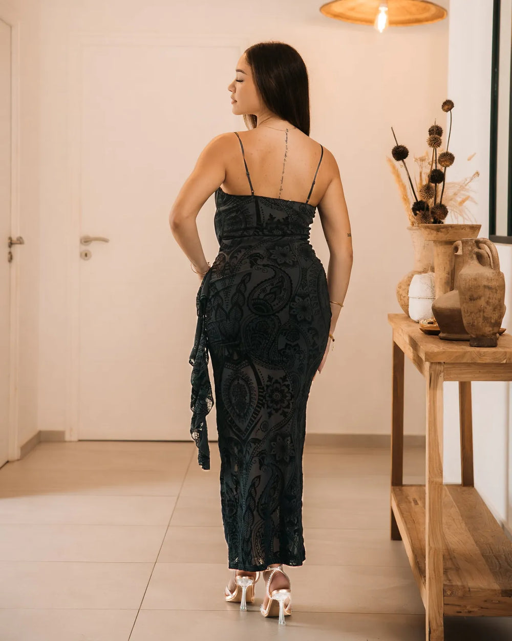Robe Eloisse coupe élégante femme – boutique mode Réunion
