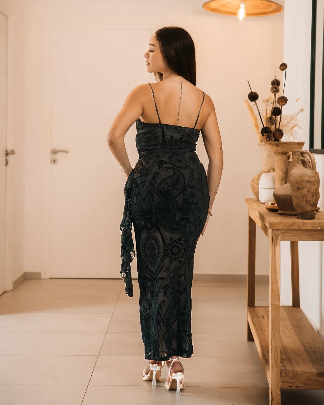 Robe Eloisse coupe élégante femme – boutique mode Réunion