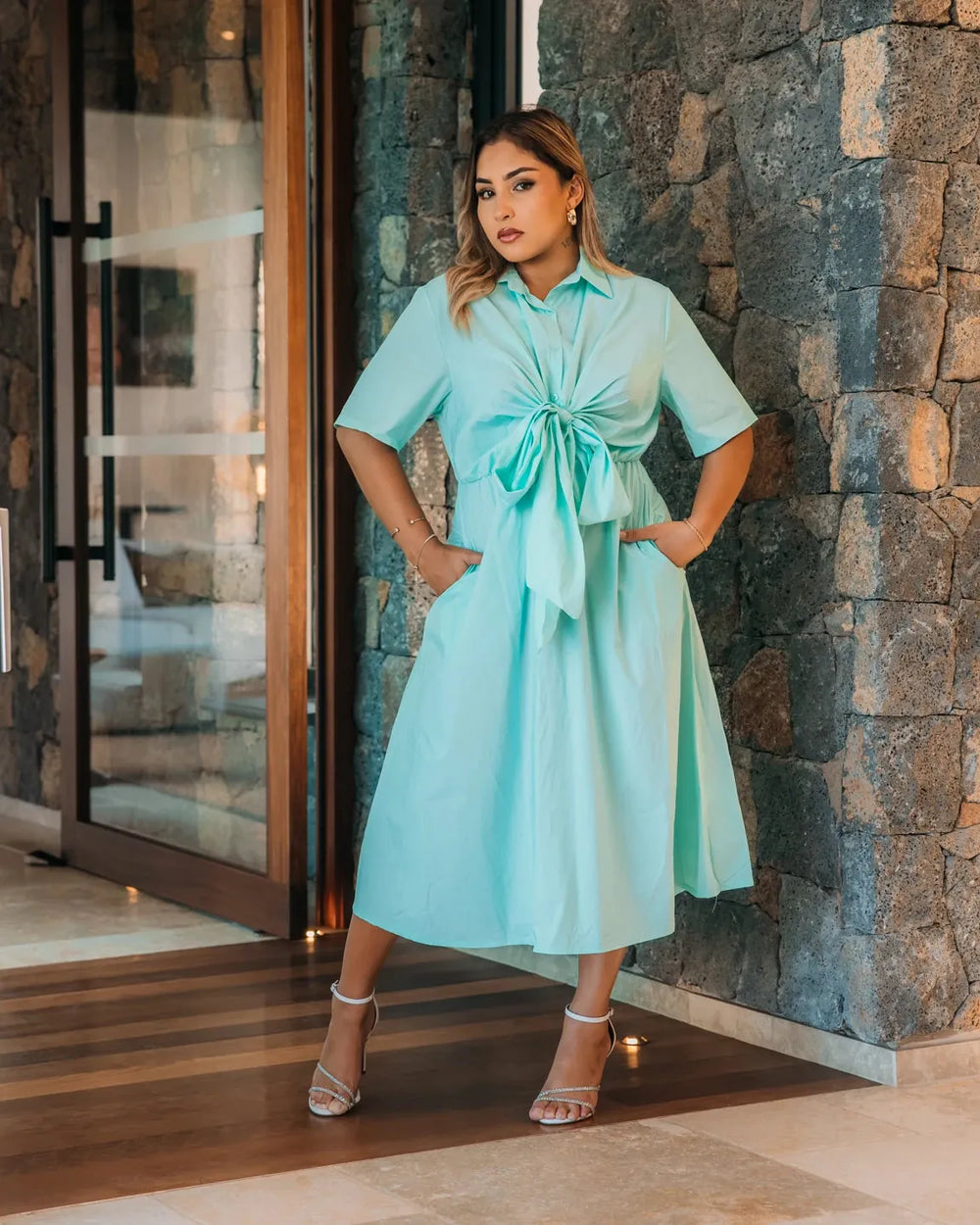 Robe Kay féminine élégante – Chic & Toi La Réunion