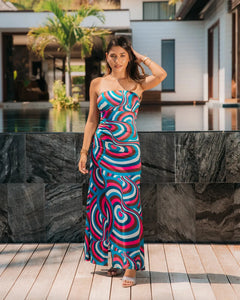 Robe Zirel coupe moderne femme – boutique mode Réunion