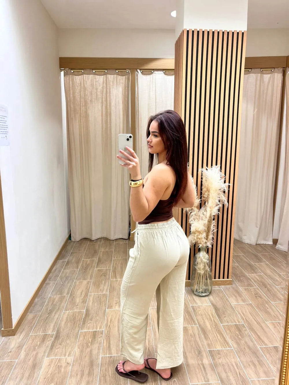 Pantalon Vahéma coupe moderne femme – boutique mode Réunion