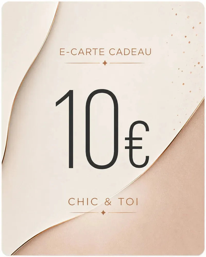 E-Carte Cadeau boutique mode femme – Chic &amp; Toi La Réunion