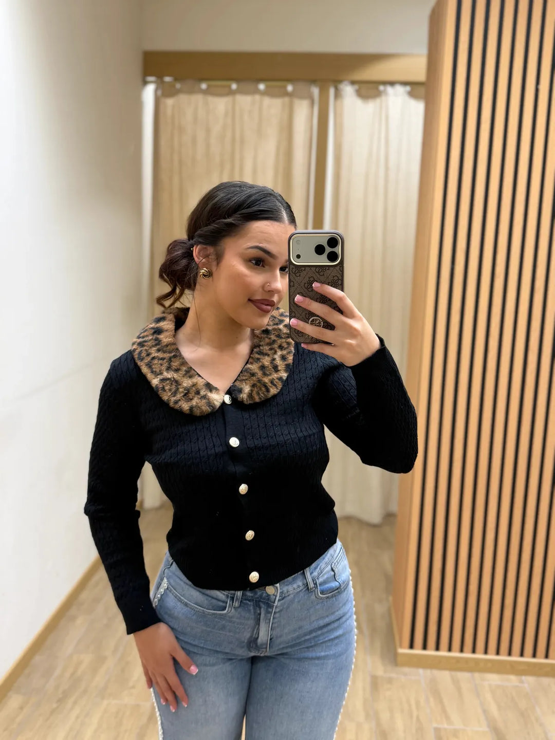 Gilet Liliane féminin élégant – Chic & Toi La Réunion