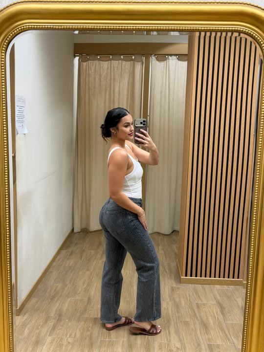 Jean M66257 coupe moderne femme – boutique mode Réunion