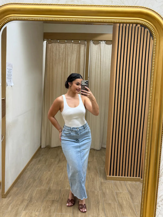 Jupe W1077 féminine tendance – Chic &amp; Toi La Réunion