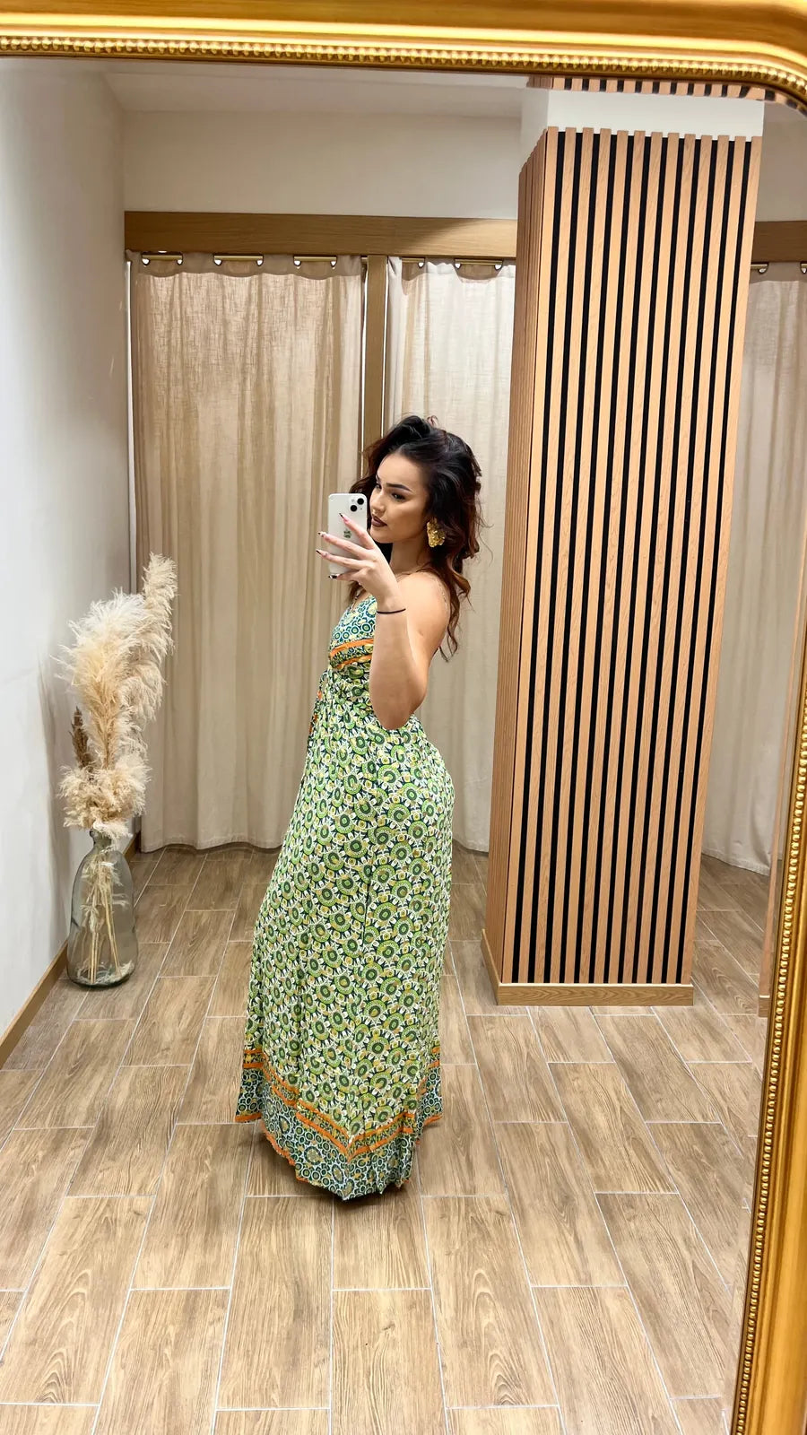 Robe Althéa coupe moderne femme – boutique mode Réunion