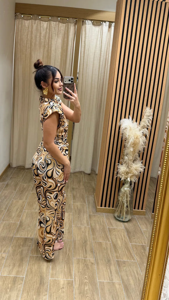 Ensemble Yvanna look élégant femme – boutique mode Réunion