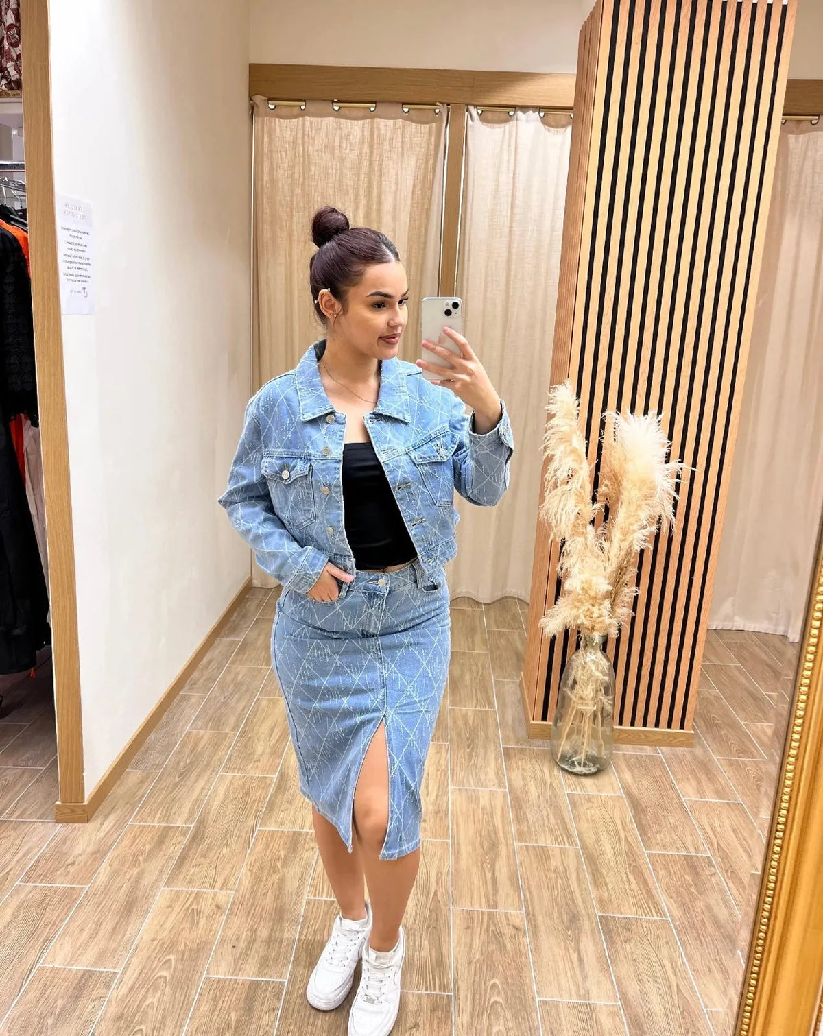 Jupe M66125 foncée féminine tendance – Chic & Toi La Réunion