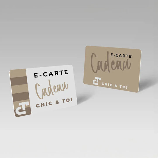 E-CARTE CADEAU CHIC &amp; TOI